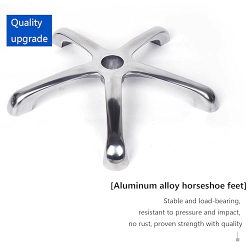 Image of Generic Stainless Steel Rolling Stool Solid Wheel Cushion Heavy Duty Drafting Swivel Stool Lift Chair for Bar Lab Office Barber Kitchen and Shop (Glossy)