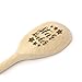 Price comparison product image Star Baker Wooden Baking Spoon 12" Kitchen Novelty Gift Laser Engraved