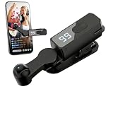 Auto Clicker for TikTok iPhone/iPad/Android Phone Screen, Tapper for TikTok, Rechargeable Cordless with Digital Display 107 Speed Adjustable Levels, Ideal for Live Likes, Games and Reward Tasks(Black)