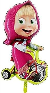 Masha Biking Foil Balloon by Masha and the Bear