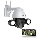 🌗【Intelligente Nachtsicht & Mehrfachansicht】BCXAXA outdoor kamera ist nicht nur eine Kamera, sondern auch mit hellen Flutlichtern. Bei Einbruch der Dunkelheit, im IR-Modus wird automatisch auf Nachtsicht umgeschaltet. Die App kann auch mehrere Kameras verwalten und 4 Live-Videos auf einem Bildschirm anzeigen, damit Sie mit allem in Ihrem Haus Schritt halten können.