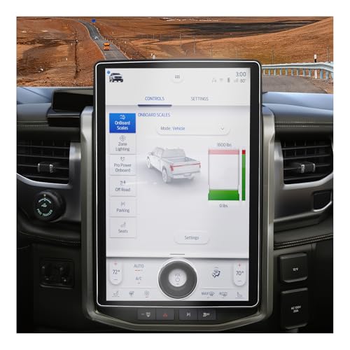BSTW for Ford F150 Lightning Screen Protector for 2022-2026 F-150 Lightning Platinum/Lariat/Flash SYNC 4A 15.5