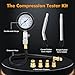 BETOOLL HW0130 8pcs Petrol Engine Cylinder Compression Tester Kit Automotive Tool Gauge