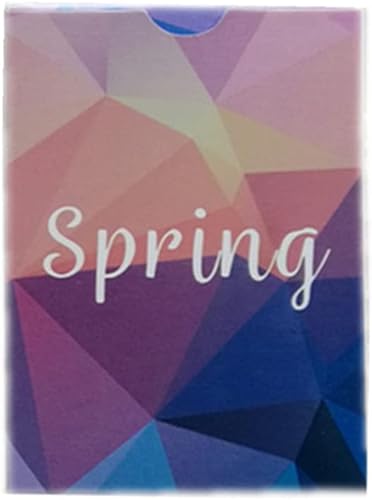 TAOYATAO Cartas de póquer de primavera, baraja de cartas de póquer para adultos, unisex, para adultos, juegos de cartas para fiestas