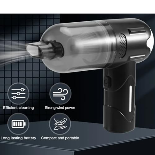 Mekalero Aspirapolveri Portatili Funzionamento Silenzioso Piccolo Filtro Macchina Di Pulizia Ricaricabile Per Auto Ufficio Design Portatile Aspirapolvere Portatile Per Auto - 7