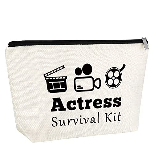 Gfhzdmf Actress Gift Acting Gift for Drama Actor Actress Makeup Bag Theater Present Zipper...