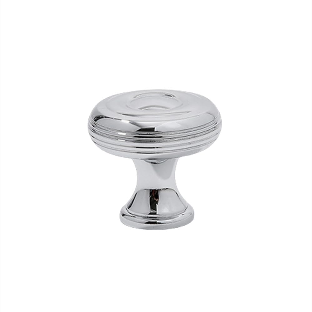 Poignées de meuble laiton chromé 128 mm argent brillant pour tiroir armoire