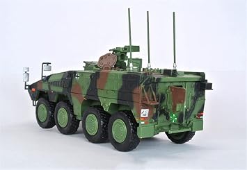 GERMAN GTK BOXER MRAV A2 1/72 ABS Tank Pre-built Model