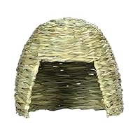 Nid Caché Pour Lapin - Abri Tissé En Paille 25 X 25 X 15 Cm, Clapier