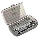 Fongmore 30Pcs Multi-Function Precision Screwdriver Set With Case Slotted Phillips Torx U Y Hex Pent