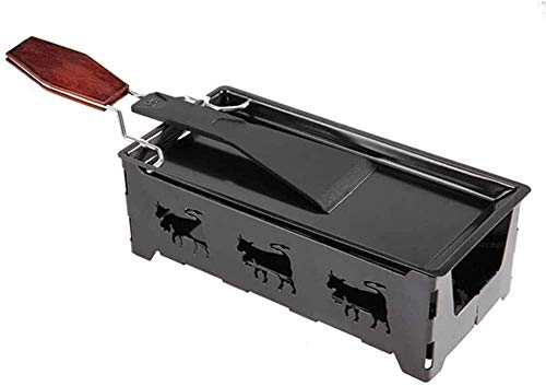 Mini Raclette Set with Wooden Handle