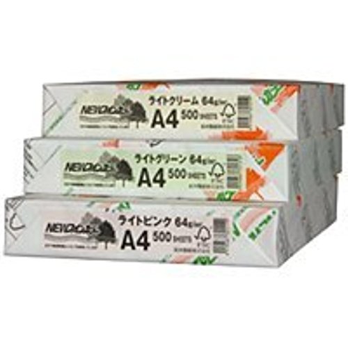 北越紀州 NEWファインカラー A4判 NEW ファインカラー A4 スカイブルー 500枚入