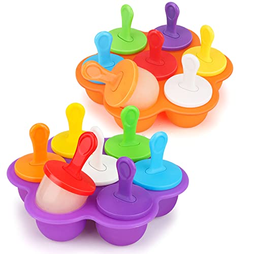 Stampini Silicone Per Ghiaccioli Fatti In Casa - Per Frutta, Latte Materno E Dentizione (Verde) - Foto 9