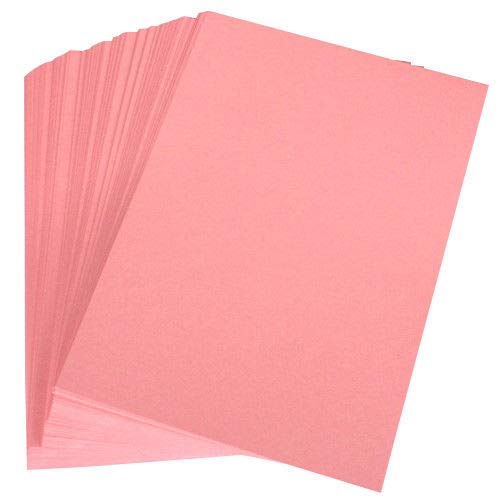 StellaWeds 20 x A5 Light Pink Card Stock - 260gsm