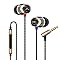 SOUNDMAGICのイヤホン・ヘッドホン カナル型イヤホン [ゴールド]