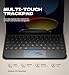Dexnor for iPad (A16) 11th/10th Generation Case with Keyboard Ultra-Light Magnetic Detachable Folio Keyboard Cover Multi-Touch Trackpad Backlit for iPad 10th Gen 10.9
