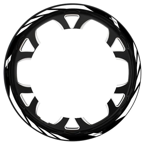 Felgen Aufkleber Motorrad-Felgenaufkleber Für Voge 300DS, 500DS, 500R, 500AC, 300 DS, 500 R AC Aufkleber, Reflektierendes Streifenband Motorrad Dekor Felgenaufkleber(Farbe 9)