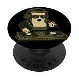 Smartphone DJ Costume with DJ Booth for Boys and Girls PopSockets Adhesive PopGrip