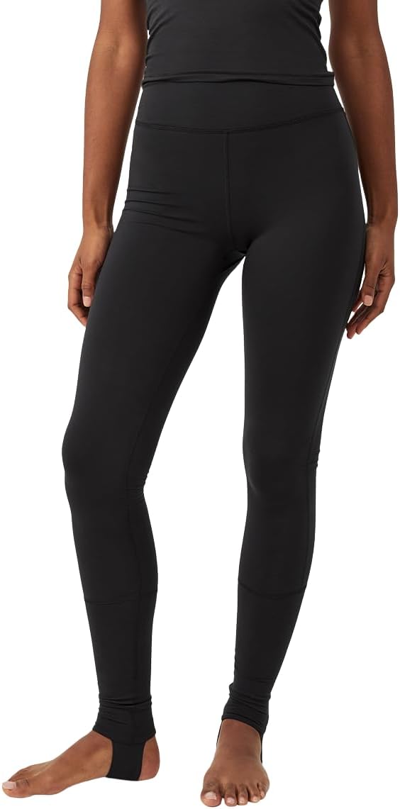Outdoor Voices Women’s CloudKnit Stirrup Leggings, High-Rise Pull-On Leggings with Foot Stirrup