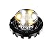 Abrams Blaster Emergency Vehicle LED Hideaway / Surface Mount Strobe Warning Light - Amber/White