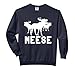 Meese Antlers Love Funny Moose Comfort Colors Adult Sweatshirt
