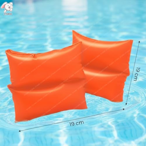 Image of Storio Inflatable Swimming Pool Safety for Kids | Pool Safety for Swimming Training & Fun for Boys and Girls (Age 3-6 Years)