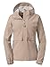 Produktbild Schöffel Damen Jacket Lausanne L, Funktionsjacke mit Kapuze, wasserdichte Übergangsjacke mit Pack-Away-Tasche, humus, 40