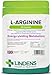 Price comparison product image Lindens - L-Arginine 500mg, 90 Capsules - UK Made - Amino Acid with Vitamin C - Supports Nitric Oxide Levels, Contributes to Vascular Performance & Metabolism - Letterbox Friendly