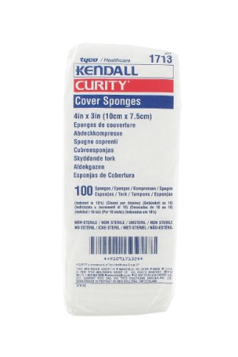 Kendall Curity Nonsterile Cover Sponges 3"x4" (1713) miniatura 1