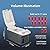 JOYFRIGO Car Refrigerator, 12V 8 Quart Portable Car Cooler,9 Liter Capacity, 12V Refrigerator, Electric Cooler, Personal Thermoelectric Cooler/Warmer for Camping, outdoor, 12v Plug in Cooler