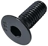 Es bueno saberlo: Para obtener un resultado óptimo, use tuercas de calidad similar. Ciertamente, este tornillo con cabeza fresada se usa ampliamente en trabajos de construcción, montaje, interior y exterior