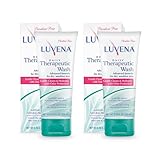 LUVENA Personal Wash - Intimate Wash for Women - Gentle Feminine Wash to Help Moisturize and Resist Odor - pH Balanced, Vitamin E, Paraben Free - Sweet Pea Scented 2pk- (6.76 oz)