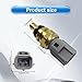 NOTISH Coolant Temp Temperature Sensor Compatible with Ford Explorer Ranger Courier Escape Fiesta Focus KA Mustang Mondeo Mazda Mercury Mountaineer Replace XS6Z-12A648-BA XS6Z12A648BA