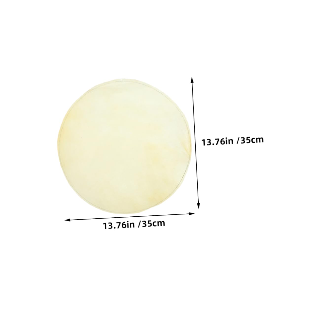 ifundom African Drum Accessories 2 Pack Genuine Goat Skin Drum Durable and Lightweight