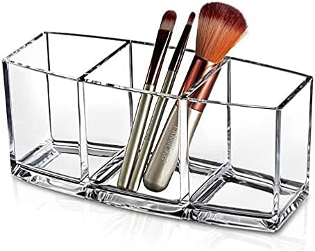 2x Acryl Make-up Organizer Für Lippenstifte – 9-Fach Ständer, Transparent, Maße 9,2x9,2x6,6 Cm, Ideal Zur Aufbewahrung & Präsentation