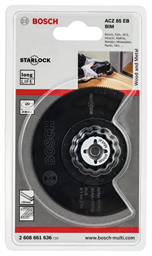 Bosch Professional 1x Segmentsägeblatt ACZ 85 EB Wood and Metal (für Holz und Metall, 85 mm, Zubehör Multifunktionswerkzeug) – Ansicht 2