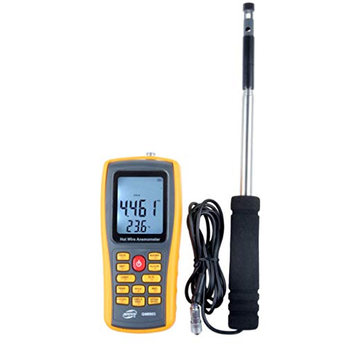 XQAQX Windmesser Wind Speed Meter Multi-Purpose Windmesser for Windgeschwindigkeit Luftdruck Höhe und Richtung Meter Geschwindigkeitsmessgerät Cover