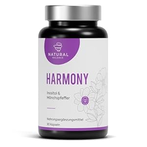 Natural Balance Harmony Inositol Mönchspfeffer Kapseln 90 Stück