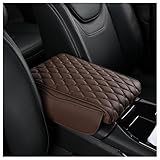 VODHXA Auto Armlehnenkissen für Maserati GranSport Coupé 4200/Spyder/3200 GT 3200GT, PU Leder Mittelkonsole Armlehnenauflage Auto, Armlehnen Kissen Auto, Multifunktionales Auto-Armlehnen-Kissen