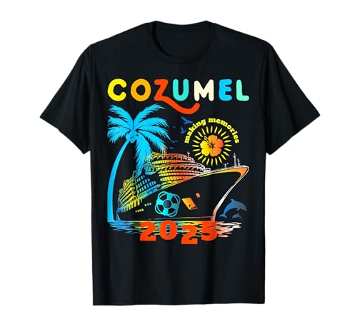 Cozumel Cruise 2025 Cruising Mexico Cozumel Family Matching T-Shirt
