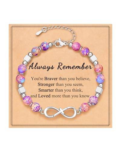 Infinity Cross Bracelet for Her, Gifts For Granddaughter Daughter Niece Sister Birthday Christmas Valentines Graduation