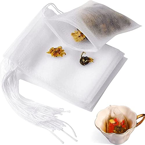 Lot de 100 sachets à thé en papier pour vrac 7 x 9 cm Cover