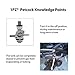 1PZ PCS-681 Universal Fuel Tank Valve Petcock M10X1.25 Replacement for Honda EU1000i EU2000i EU3000i Yamaha EF2000iSv2 EF6300iSDE EF2400iSHC Generator 28-1783-V (Pack of 2)