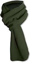 Soft Lightweight Solid Color Fleece Scarf Fall Winter Christmas Gift for Women Men Girls Boys Multifunctional Scarf Army Green