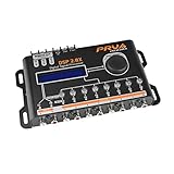 PRV AUDIO DSP 2.8X Car Audio Crossover and Equalizer 8 Channel Full Digital Signal Processor DSP with Sequencer