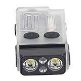 Eujgoov Small Powerful LED Flashlight Portable Back Clamp/Holder UV Light, 180° Rotation, 110dB Emergency Alarm, IP67, Compact Lightweight, Multifunctional EDC Mini Pocket with Dual - Image 7