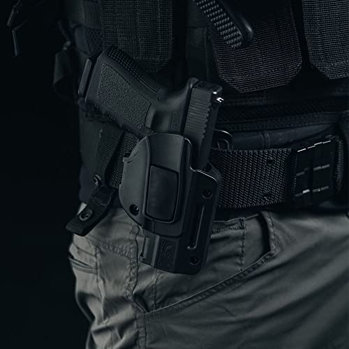 OMITAC Tactical Glock Holster OWB Holster 360 Rotate Glock19 Holster For Glock19 G23 G32 Gen4-1 G19 Gen 5 Gun Accessories Glock 19 Pistols Guns Military Equipment Tactical Holster Glock G19