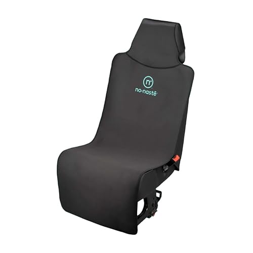 Nonaste Protector de asiento de automóvil de alta calidad, protector de asiento de automóvil de neopreno, contra sudor, olores, derrames y mascotas,