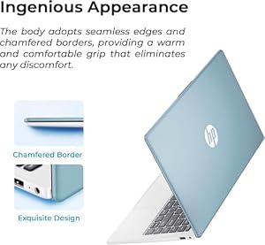 HP New Everyday Slim Laptop • 2026 Edition • AMD High Performance Processor • 128GB SSD • Microsoft 365 • Fast Charge • Long Battery Life • Windows 11 — photo 4 of 6
