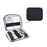 Comfyable Charging Cord Organizer Travel Case, Cable Storing Bag for Wires Electronic Accessories, Protective Bag for Power Adapter, USB Charger